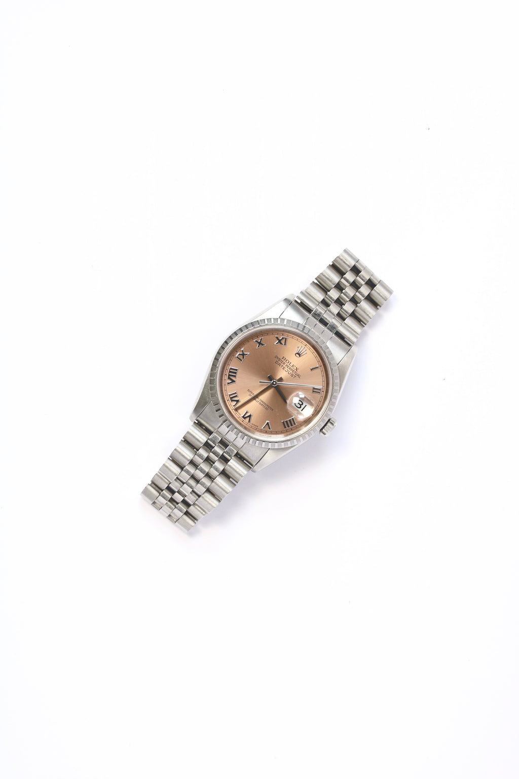 1999 Rolex Datejust 16220 w/ Salmon Dial