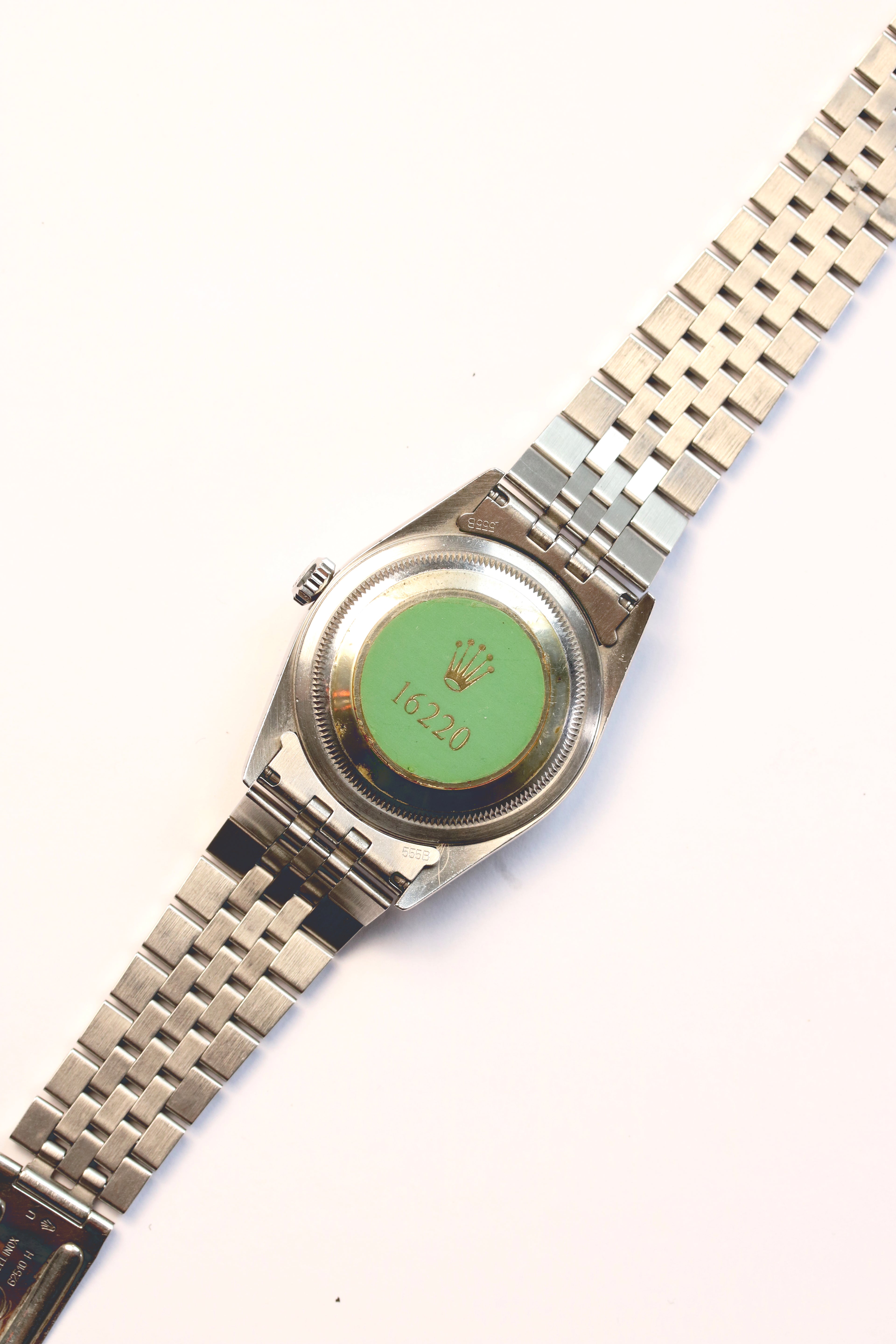 1999 Rolex Datejust 16220 w/ Salmon Dial