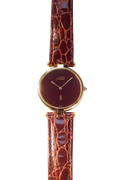 Cartier Must Vendome W/ Burgundy 'Bordeaux' Dial
